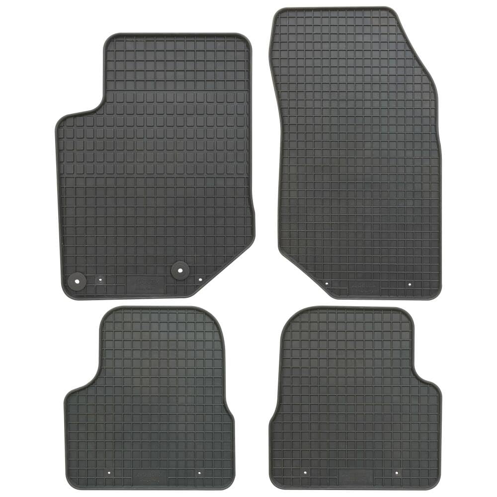 PETEX Gummimatten passend für Corsa F ab 11/2019 / Mokka B ab 03/2021 schwarz 4-teilig