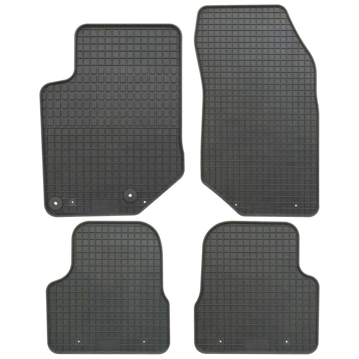 PETEX Gummimatten passend für Corsa F ab 11/2019 / Mokka B ab 03/2021 schwarz 4-teilig