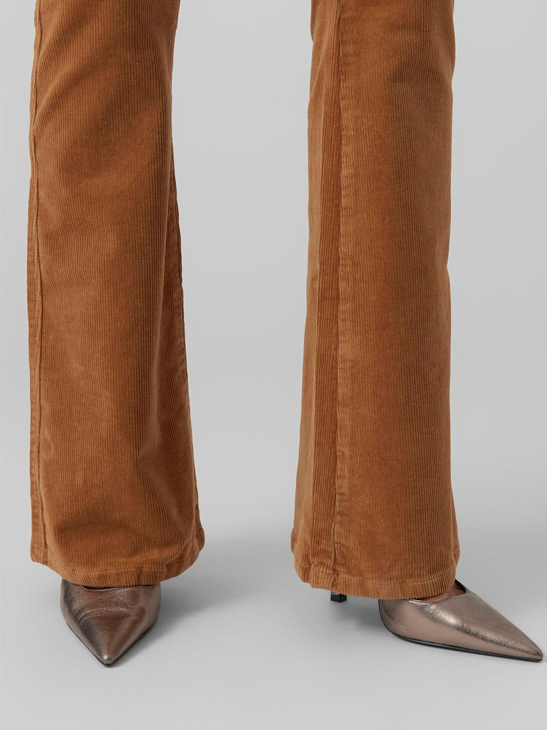 VERO MODA Female Hose VMSIGA Hohe Taille Hose XS Braun / Tobacco Brown, XS Braun / Tobacco Brown