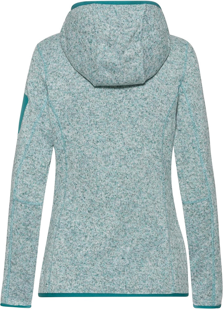 CMP Damen Hoodie Rain Jacke Regenjacke Hardshelljacke XXS Titan-Weiss-Fuchsia, XXS Titan-Weiß-F