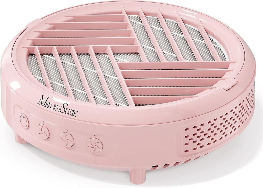 MelodySusie Staubabsaugung für Nägel, HPro Kompaktes Vakuum Professionell Nagelstaubsauger mit Filte