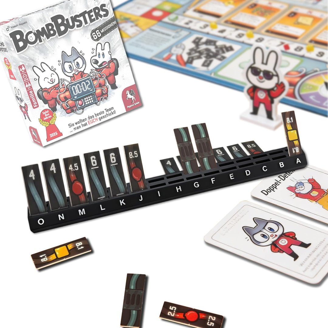 Kabelhalter Upgrade für Bomb Busters – 5 Stück Organizer für Kabelplättchen – Kompatibel mit Spiel d