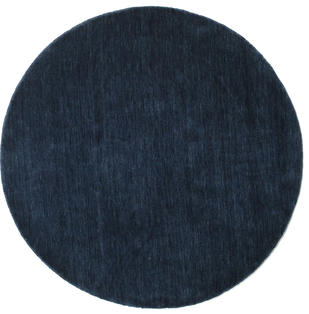 RugVista, Handloom, Teppich, Mittelflor, ∅ 150 cm, Rund, Wolle, Flur, Schlafzimmer, Küche, Wohnzimme