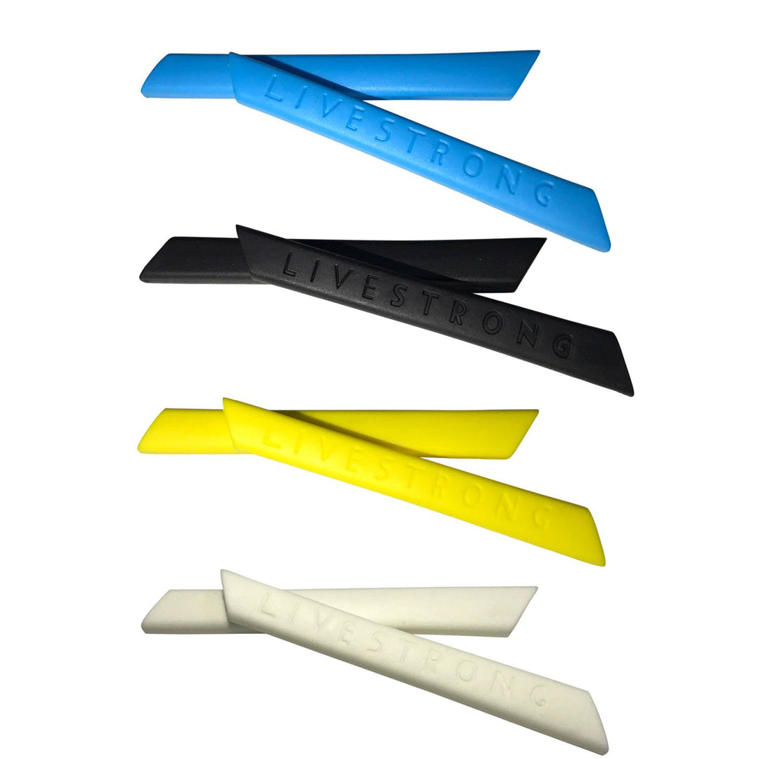 HKUCO Replacement Silicone Leg Set For Oakley Split Jacket Ear socks Rubber Kit Blue/Black/Yellow/Wh