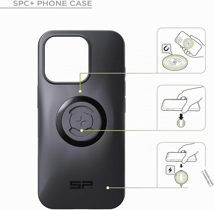 SP CONNECT Micro Stem Bundle | SPC+ | für Samsung S20 FE Handy Halterung für den fahrradlenker | Sma