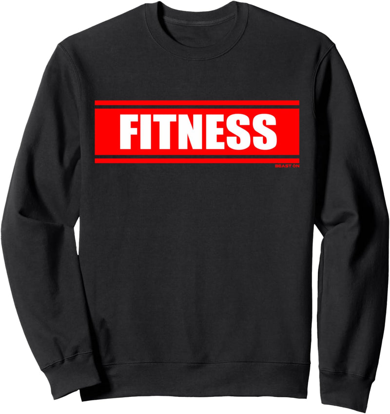 Fitness Rot Gym Fitness Workout Gym Spruch Motivation rot Sweatshirt