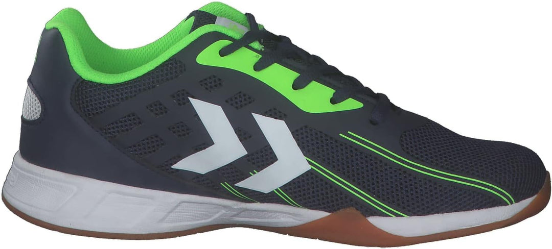 hummel Multisport Shoe Root Elite Handball Erwachsene Grösse 37.5 EU Schmal Blau, 37.5 EU Schmal Bla
