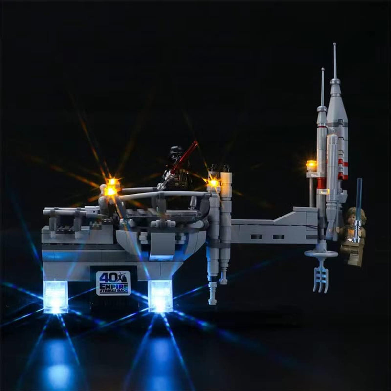 GEAMENT LED Licht-Set Kompatibel mit Lego Bespin Duel - Beleuchtungsset für Star Wars 75294 Baumodel