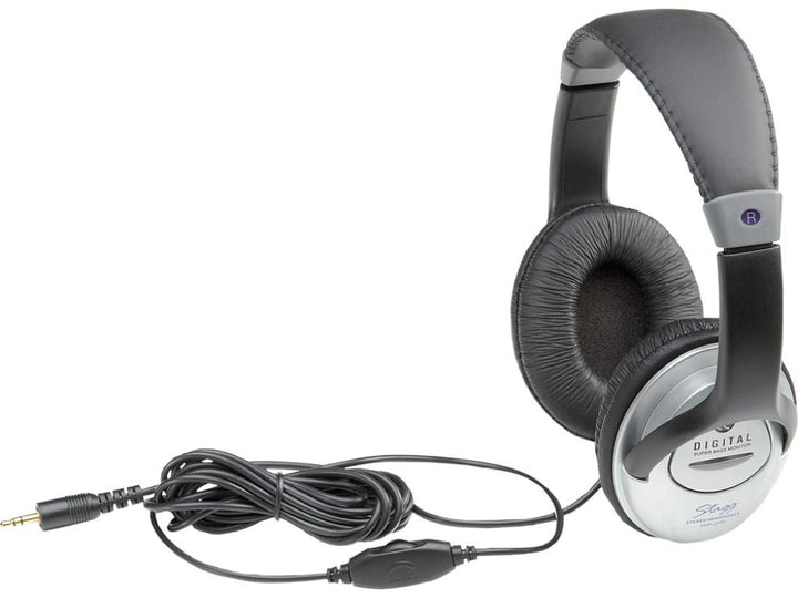 Stagg 16247 leichter dynamischer halboffener Stereo-Kopfhörer (Aufnahmen, Mischen)
