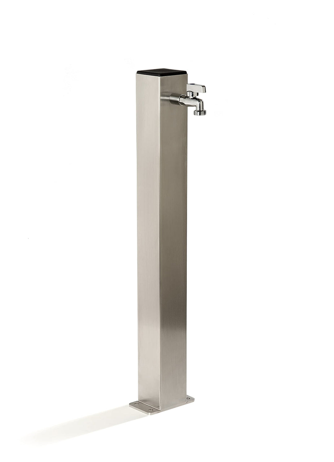SchneckMetall Wasserzapfstelle Edelstahl Wassersäule Wasserverteiler 100cm WSQ8010