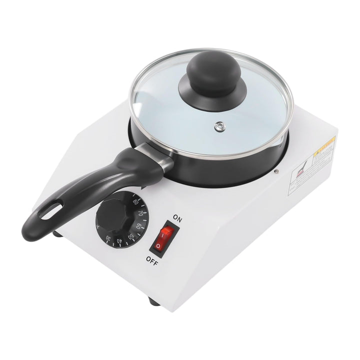 Elektrischer Schokoladenschmelzer 1KG, PTC Heizung, Temperaturregelung 30-85°C, Keramik Antihaft-Bes