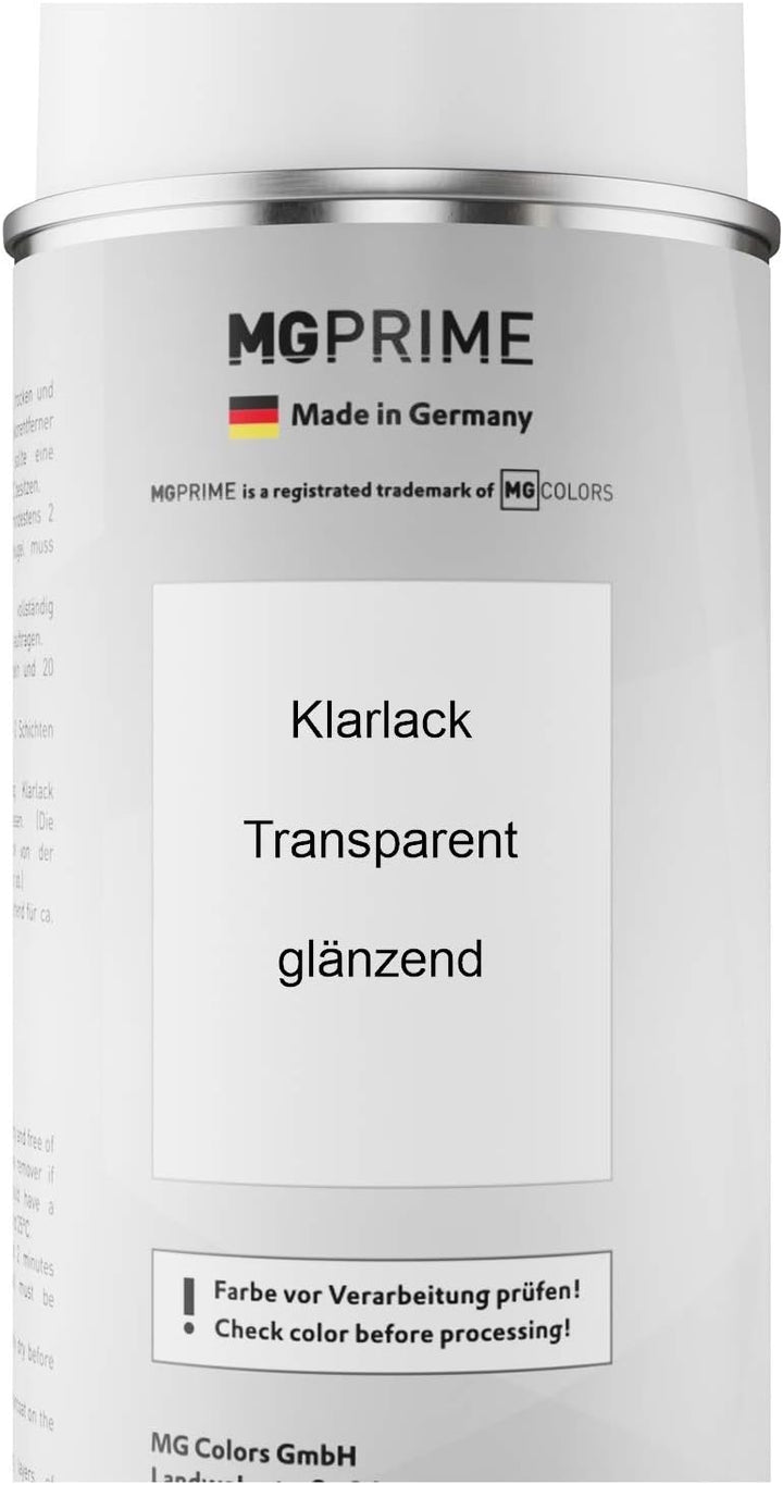 MG PRIME Autolack Sprühdosen Set für Ford DKTCWWA / PN4CY0 / M Sterling Grey Metallic/Sterling Grau