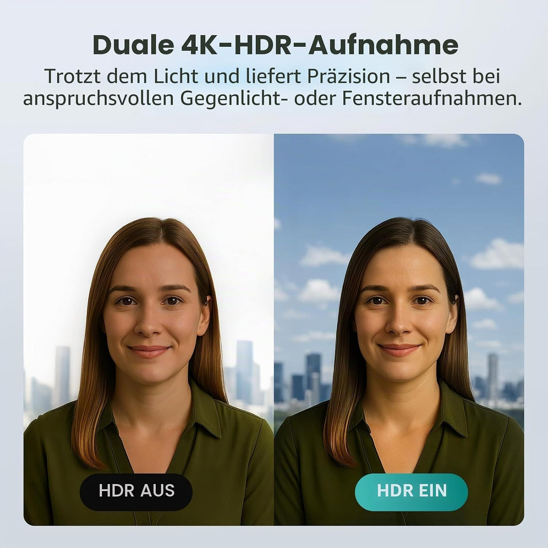 KanDao Meeting Ultra Standard - 4K-Videokonferenzkamera für PC/Mac, integriertes Android, AI-Mikrofo