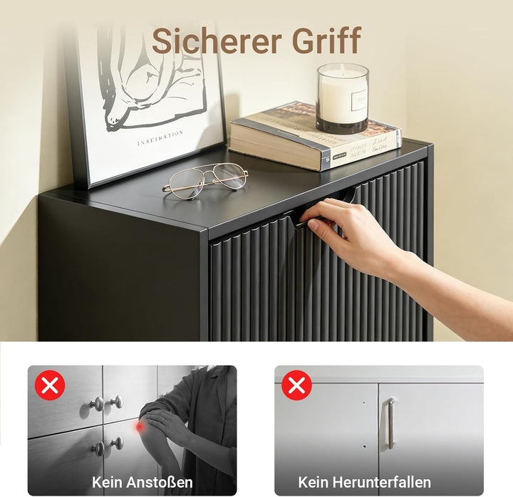 SoBuy Schuhschrank Hängend - Schuhkipper, Schuhschrank Schmal mit Horizontaler Oder Vertikaler Monta
