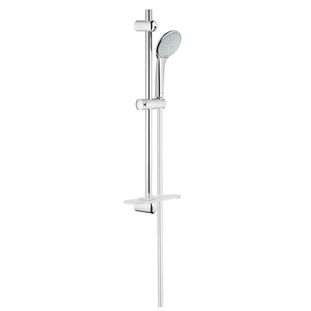 GROHE Euphoria 110 Duo | Brausestangenset - mit Brausestange, Brauseschlauch & Handbrause, 2 Strahla