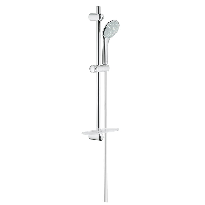 GROHE Euphoria 110 Duo | Brausestangenset - mit Brausestange, Brauseschlauch & Handbrause, 2 Strahla
