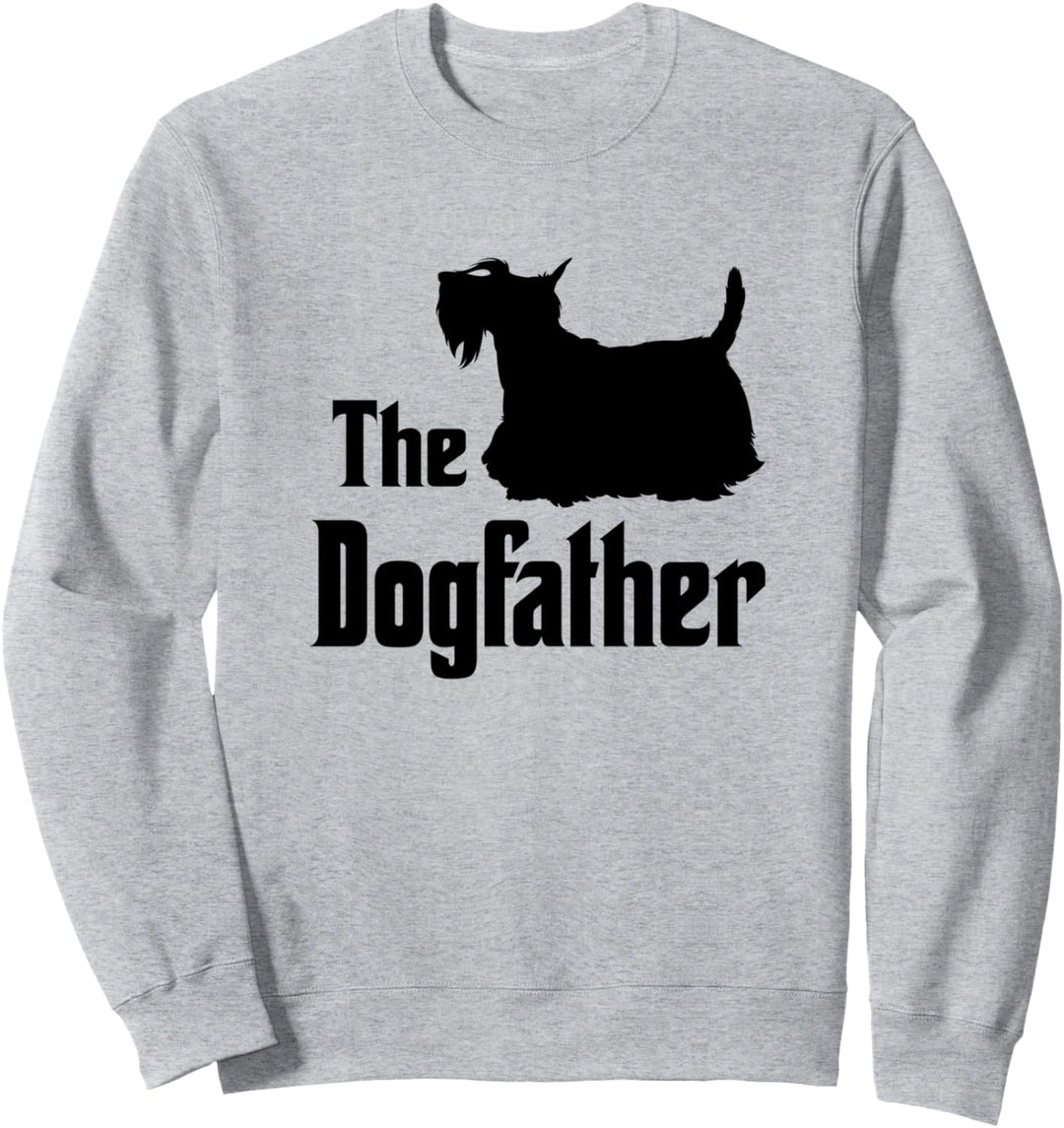The Dogfather - Hund, Geschenk, lustiges Scottish Terrier Sweatshirt