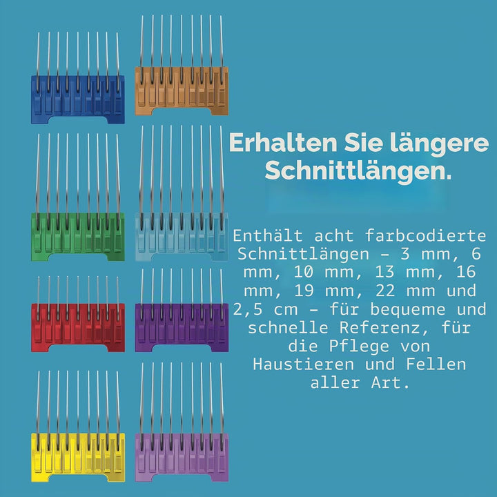 WAHL Arco Kamm-Set, aus Edelstahl Special