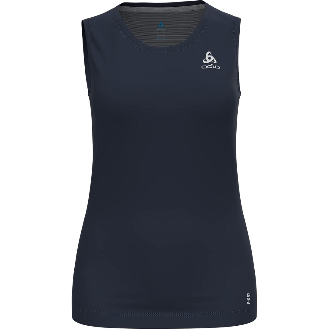 Odlo Damen F-Dry_550851 Funktionsunterwäsche Tanktop S Dark Sapphire, S Dark Sapphire