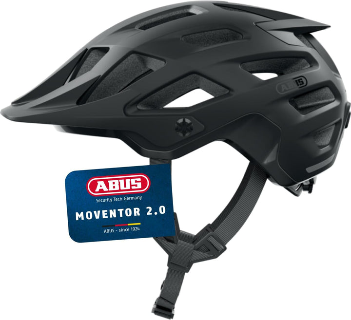 ABUS MTB-Helm Moventor 2.0 - komfortabler Fahrradhelm fürs Gelände - All-Mountain-Helm - für Damen u
