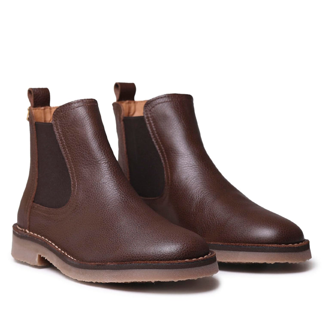 Toni Pons ISA-PO – Lederstiefelette für Damen mit seitlichen elastischen Einsätzen für eine perfekte