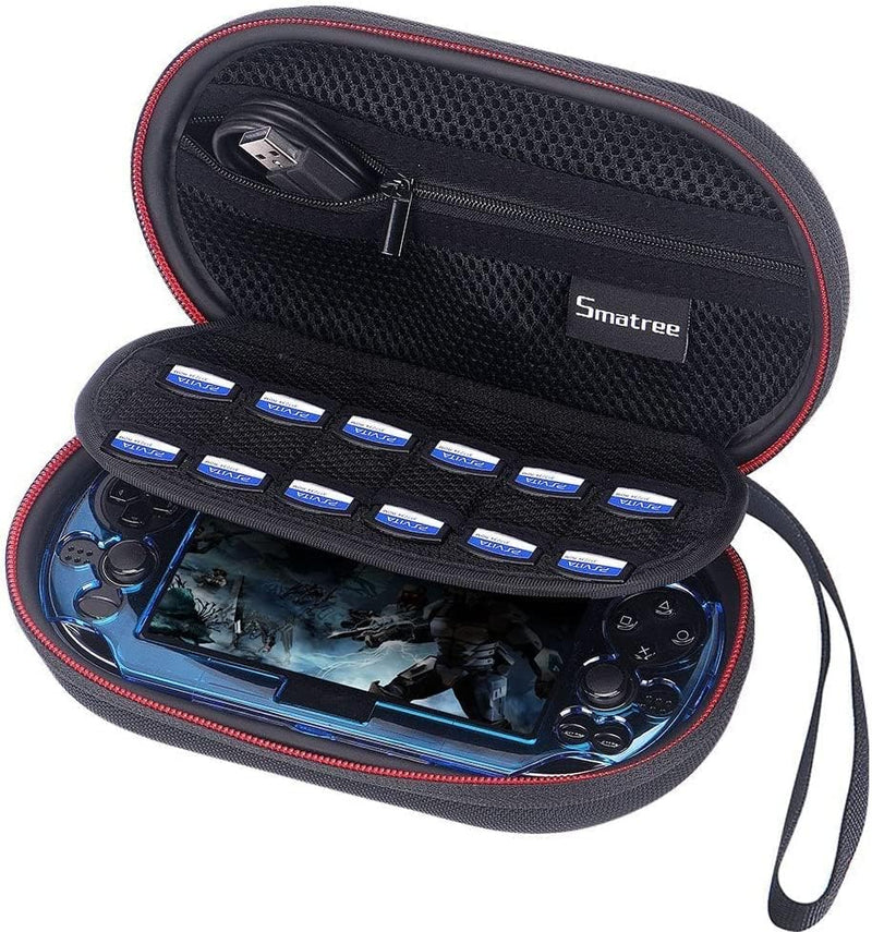 Smatree Tragetasche Kompatibel mit PS Vita 1000/ PS Vita 2000/ PSV 2000/ PSP 3000 mit Abdeckung, PS