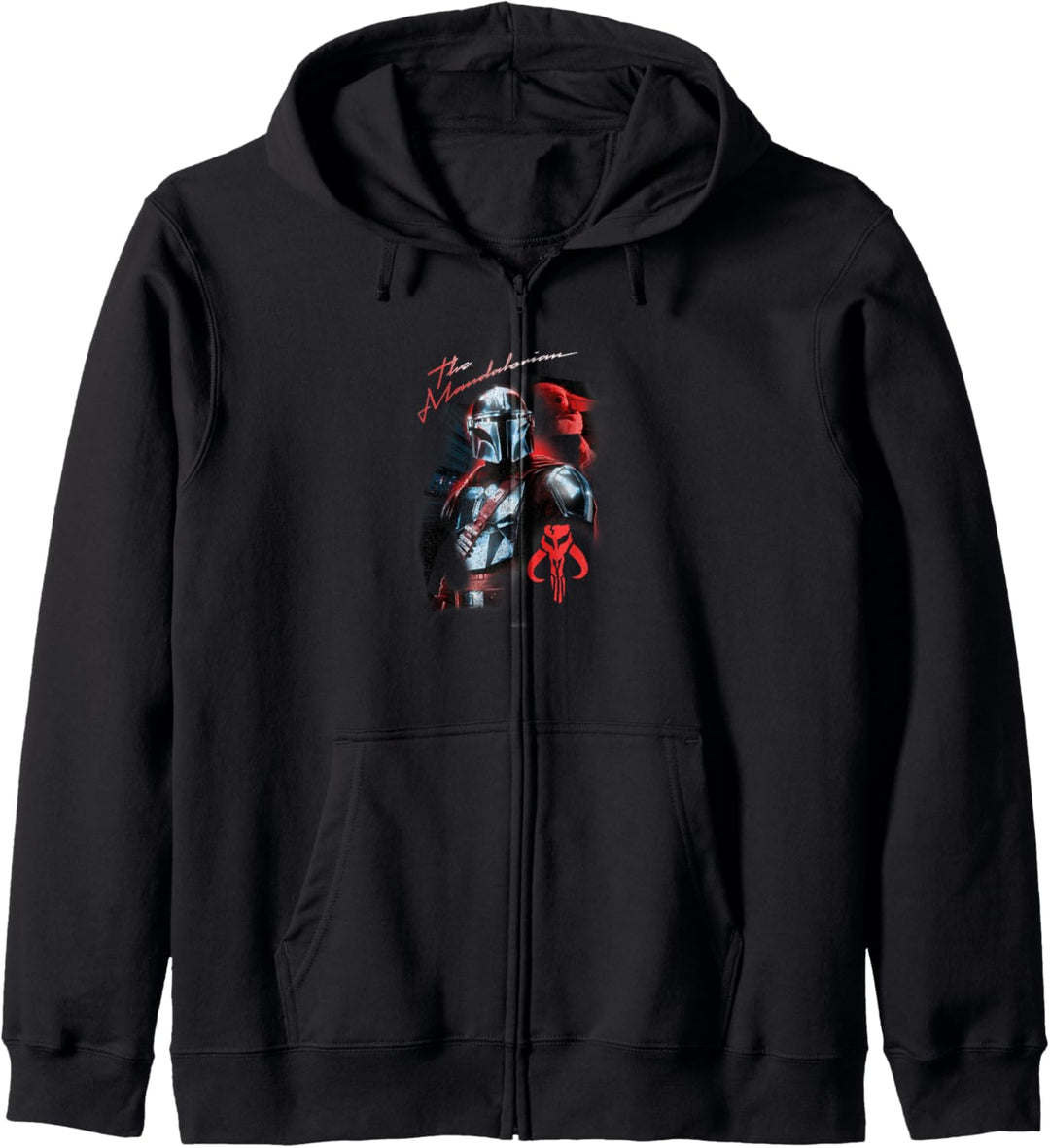 Star Wars: The Mandalorian Retro Faded Glow Kapuzenjacke