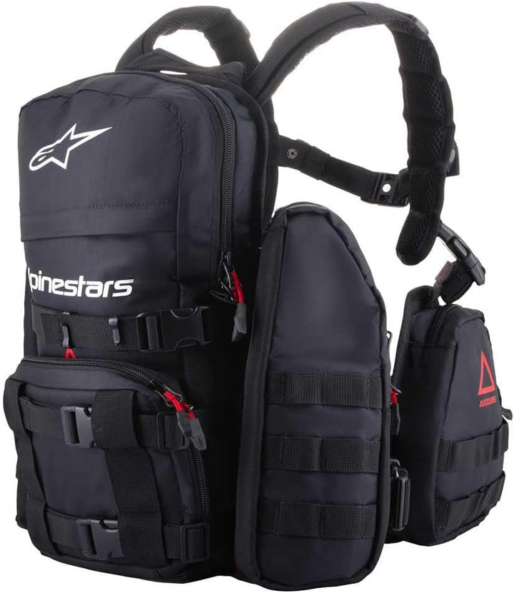 Alpinestars Techdura Tactical Pack Backpack One Size Schwarz-weiss, Schwarz-weiss