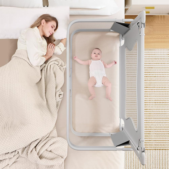 homewell Bettgitter, gemeinsames Schlafen, Bettschutzgitter Kinderbettgitter für Kinder Babybettgitt