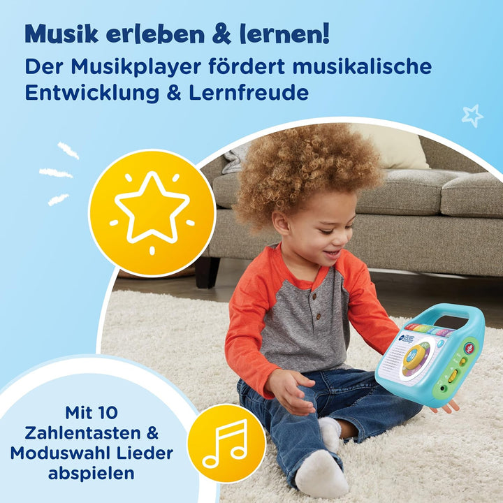 VTech Baby Mein erster Musik-Player – Mit 40 Liedern, Bluetooth- und Aufnahmefunktion – Für Kinder v