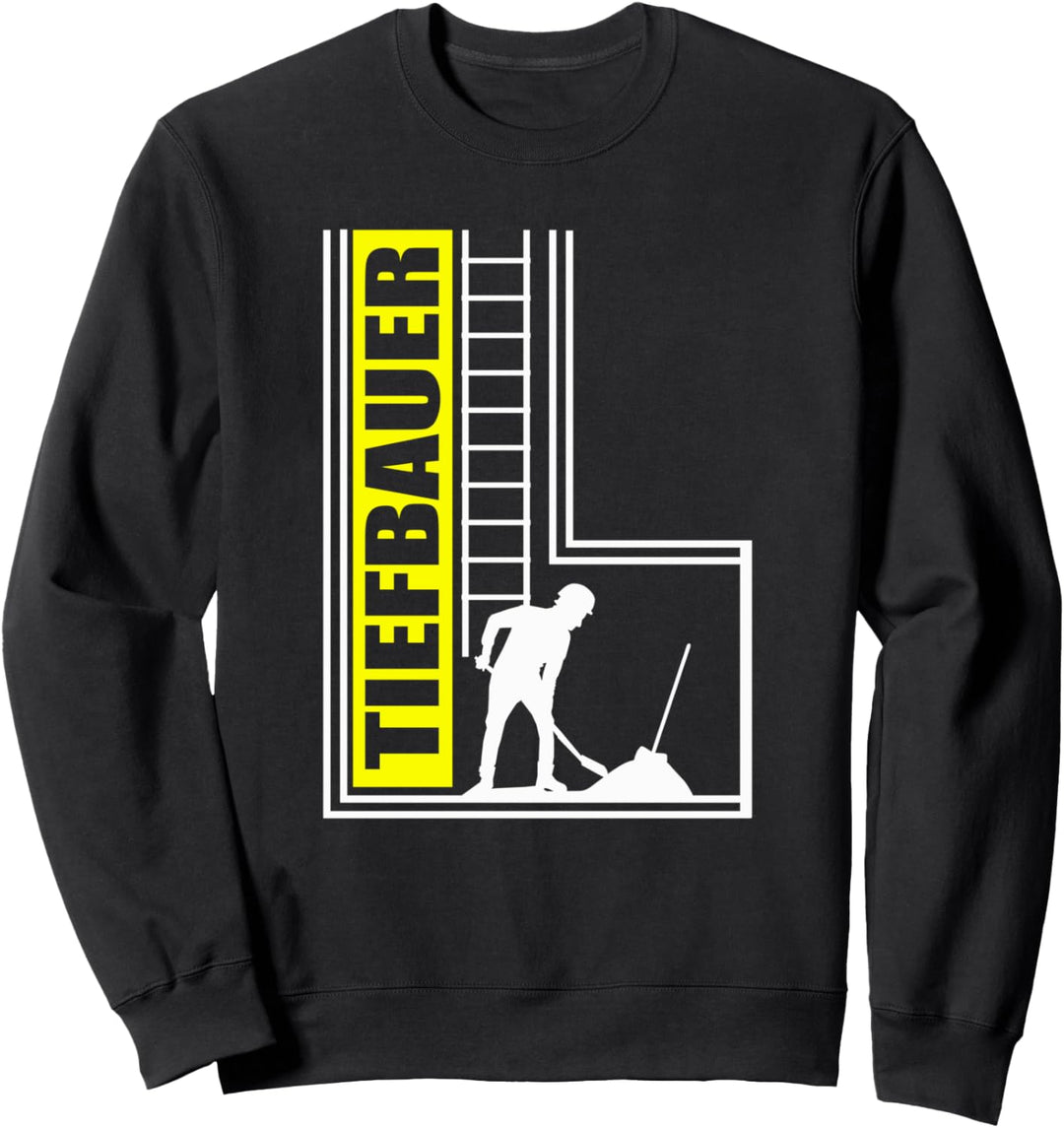 Kanalbauer Tiefbauer Tiefbau Sweatshirt