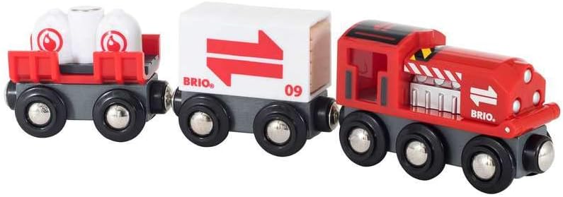 BRIO Bahn 33888 - Güterzug mit Frachtladung