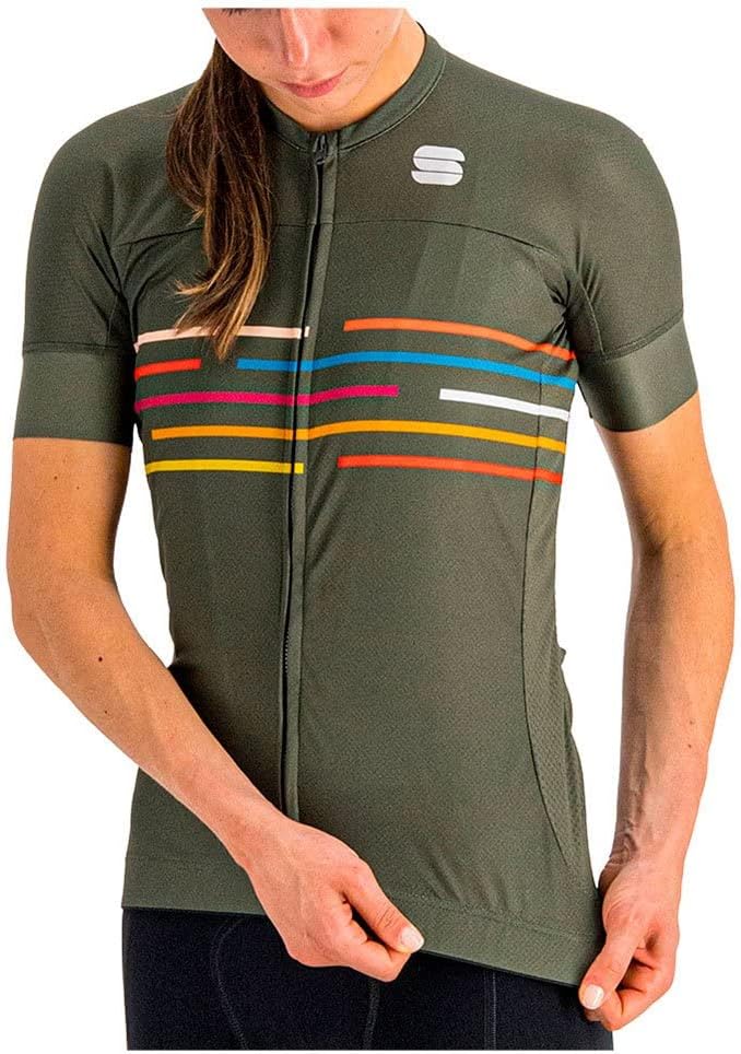 Sportful Damen Vélodrome W Ss JRS Sweatshirt L Käfer, L Käfer
