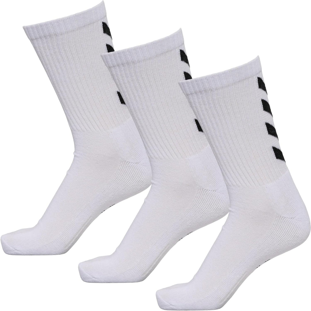 Hummel Socken 3er Set in Grau, Rot oder Blau - REFLECTOR FUNDAMENTAL 3-PACK SOCK - Strümpfe mit Unte