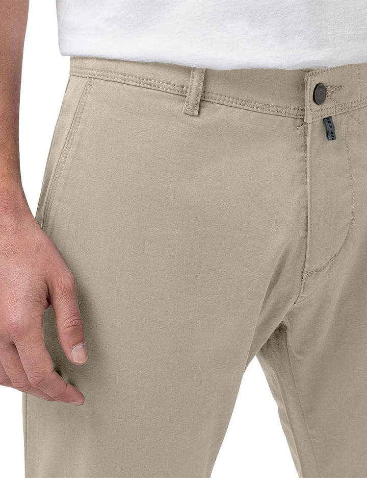 Pierre Cardin Herren Chino Antibes | Männer Hose | Slim Fit 30W / 30L Vintage Khaki 4017 1112, 30W /