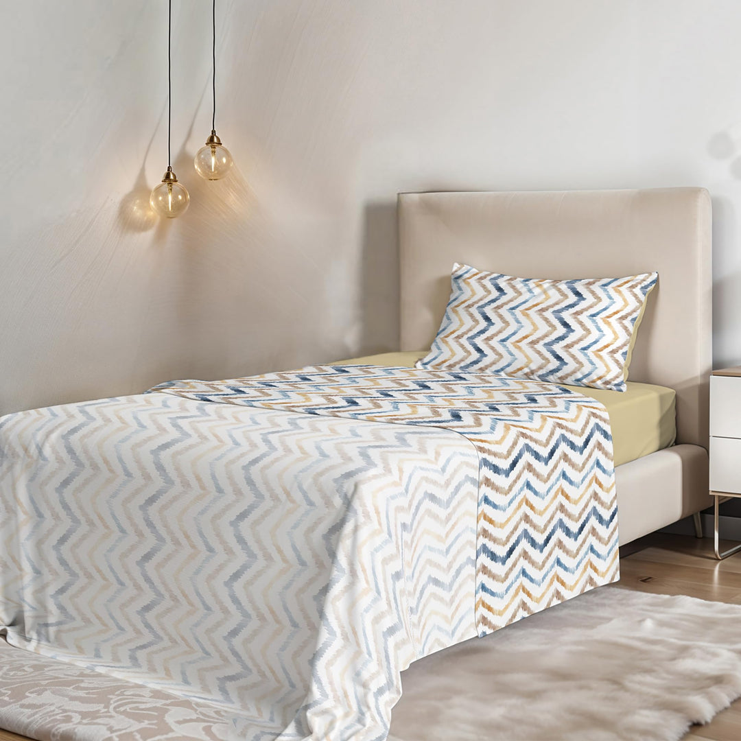 Italian Bed Linen Fantasy Bettwäsche, Hippy, Einzelne Hippy Einzelne, Hippy Einzelne