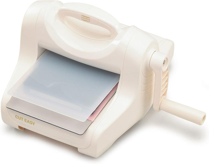 Vaessen Creative Cut'Em Easy Stanz- Und Prägemaschine A5, Weiss Cut Easy (A5), Cut Easy (A5)
