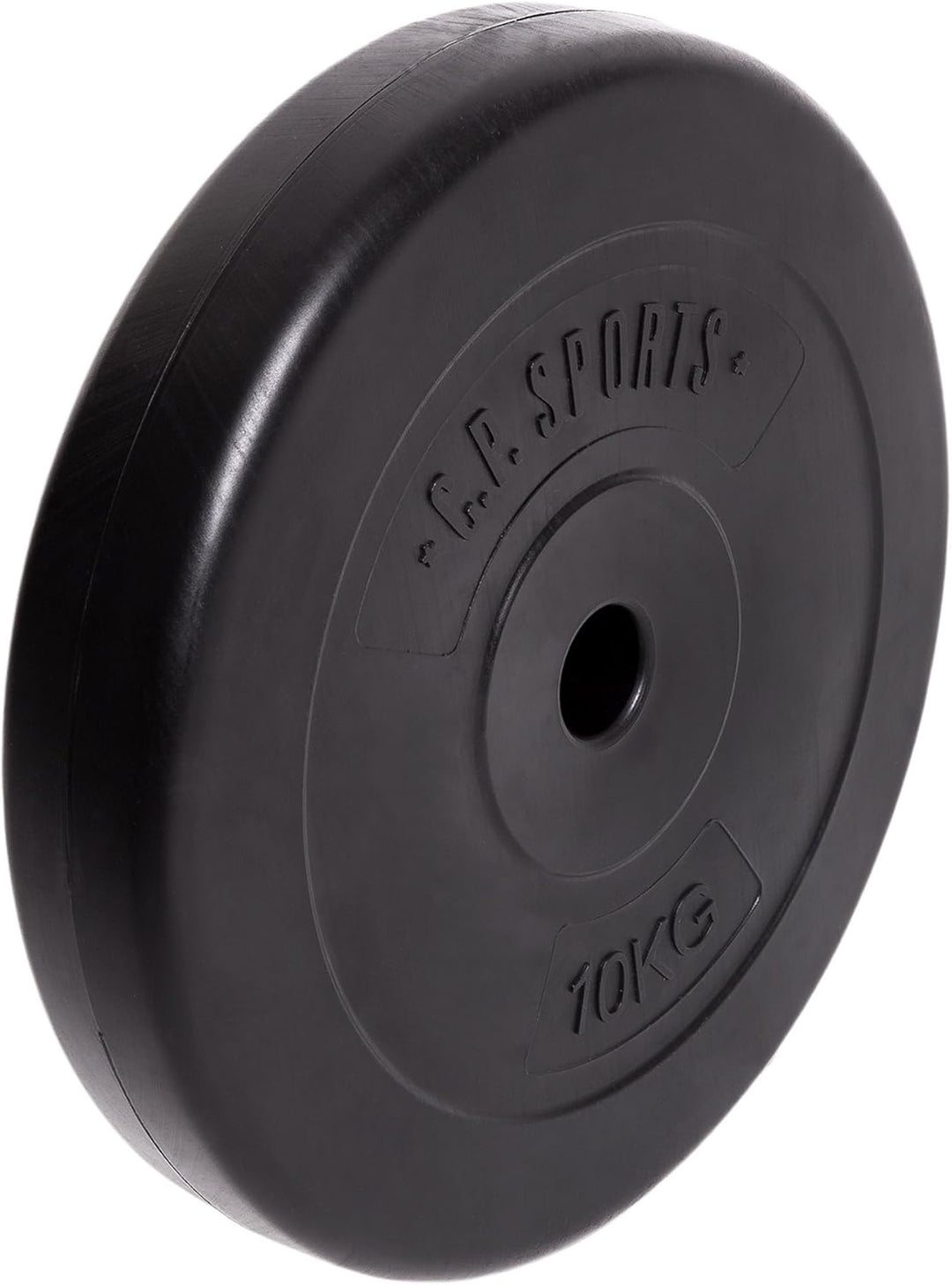 C.P.Sports Hantelscheiben 30mm | Paare 0,5KG bis 20KG oder Sets 26KG / 52KG | Kunststoff mit Zementf