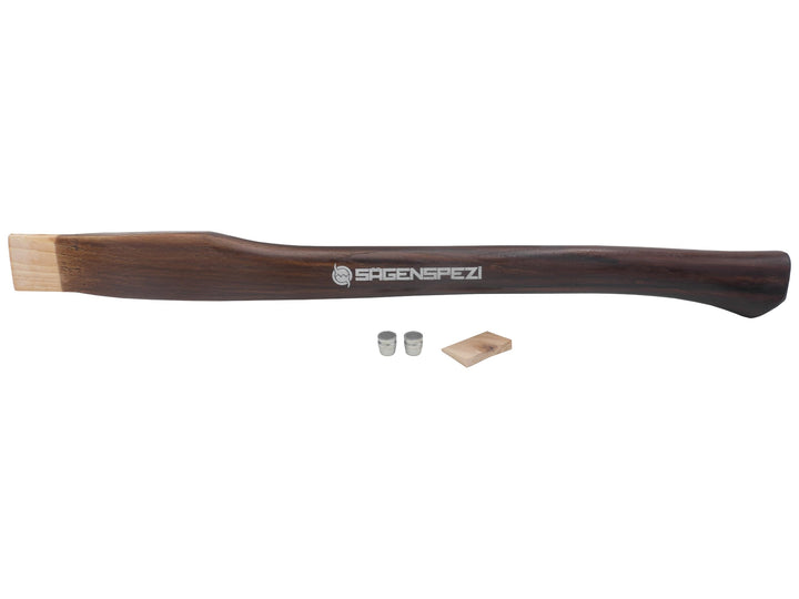 Sägenspezi 60 cm Stiel aus Hickory Holz Griff Ersatzstiel Sappie 500 g Stielkopfmass 18 x 43,5 mm 60