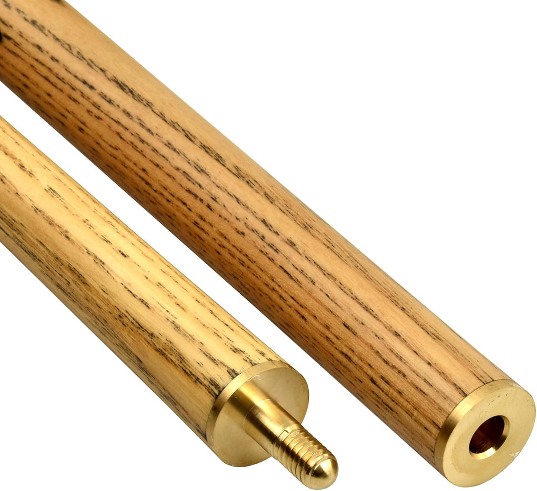 Robertson Snookerqueue, 3 Modelle, Profi Snooker Cue 2-teilig mit Verlängerung, Eschenholz, 9 mm Tip