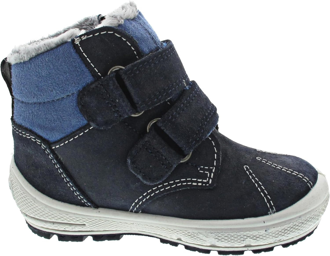 Superfit Jungen GROOVY warm gefütterte Gore-Tex Schneestiefel 19 EU Blau 8000, 19 EU Blau 8000
