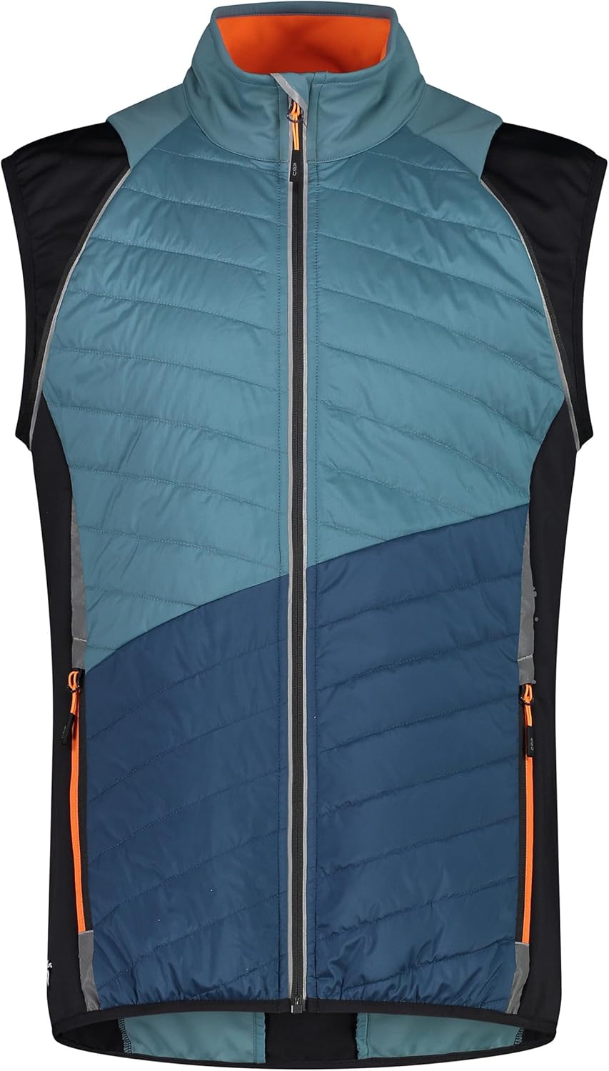 CMP Herren Leichte Herren-softshelljacke mit Abnehmbaren Ärmeln Leichte Softshelljacke 46 21ER HYDRO