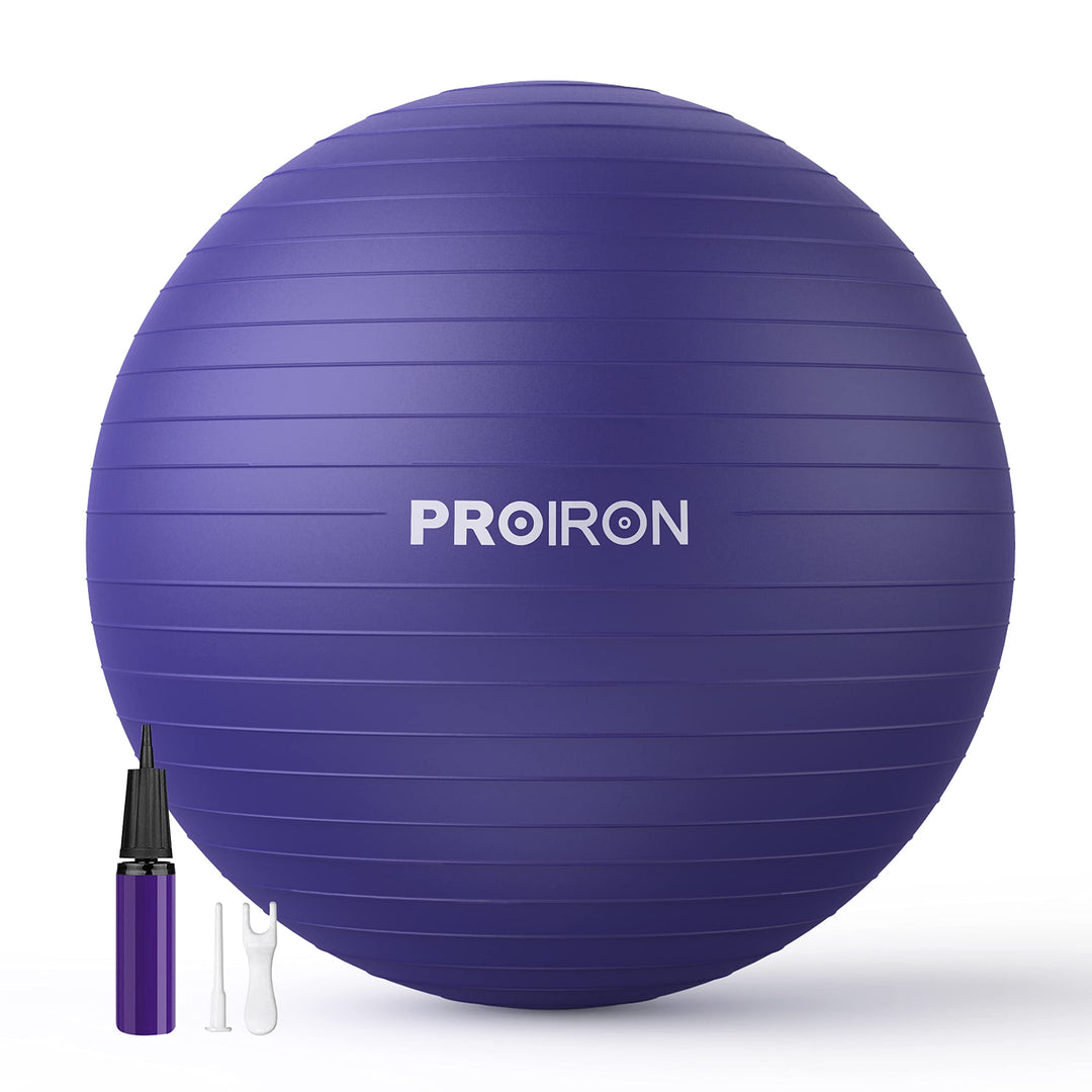 PROIRON Gymnastikball Pezziball Sitzball Trainingsball Fitnessball &amp; Balance für Core-Training mit P