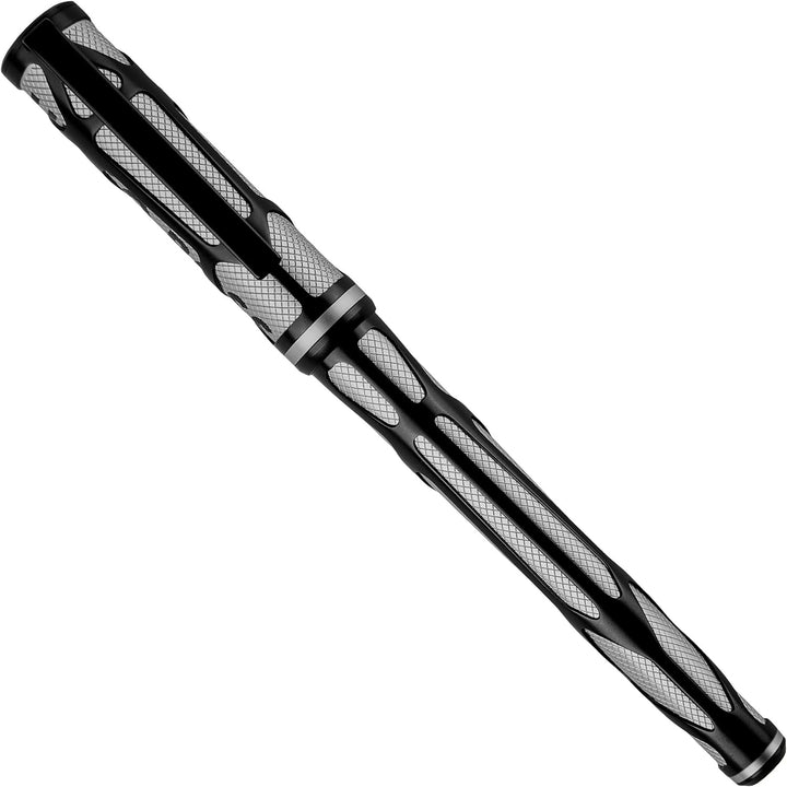 Hugo Boss Craft Füllfederhalter aus Messing in der Farbe Chrome, Länge: 14,7cm, Federstärke: M, HSS3