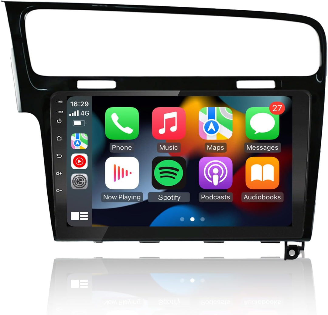 EZoneTronics Android 10 Autoradio Stereo für VW Golf 7 Golf VII 2012-2020 10,1 Zoll Touchscreen High
