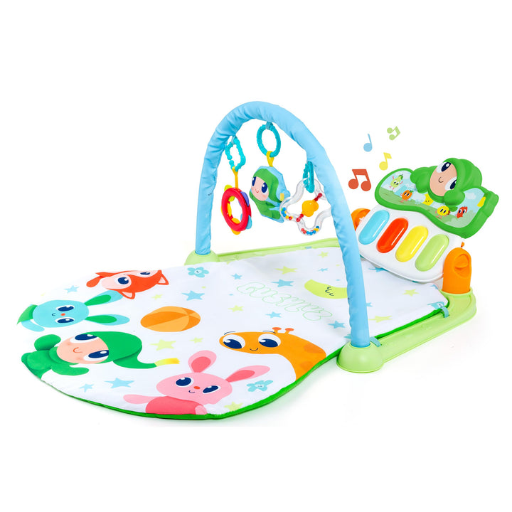MOLTO – Gusy Luz Baby-Spielmatte "Activity Piano“ mit Lichtern, Geräuschen und 20 Melodien, Spieltep
