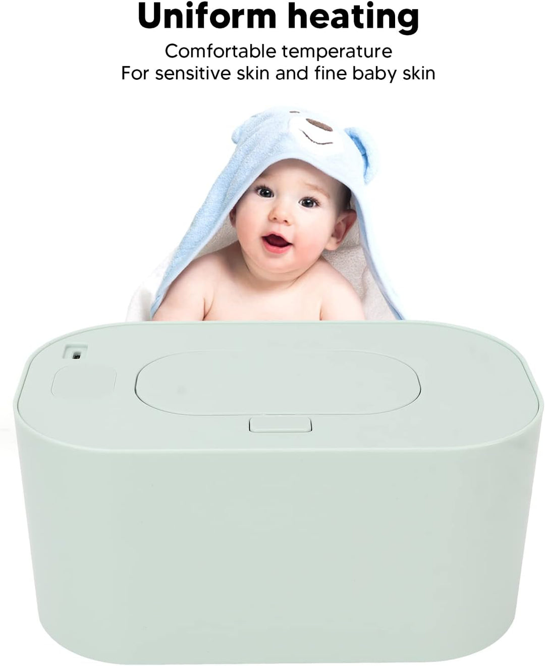 Baby Wischtuchwärmer, Baby Wischtuchwärmer Thermostat Temperatur USB Tragbares Windeltuch Baby Wisch