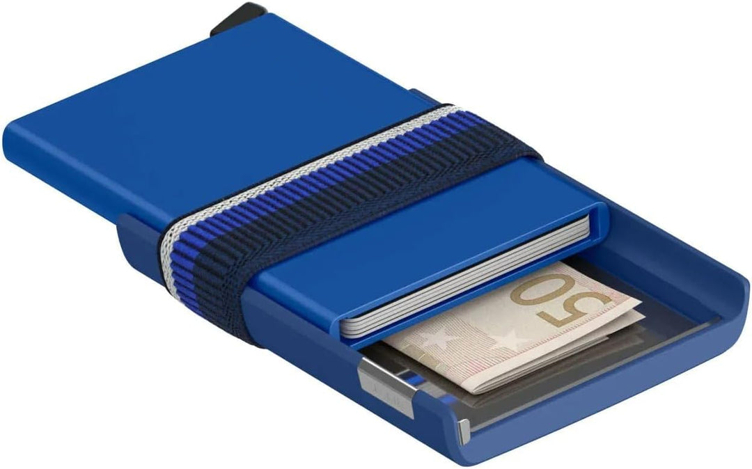 Secrid Cardslide slide + MoneyBand Desert aus Aluminium, Farbe: Sand, Masse: 10,4 x 6,8 x 1,7 cm, CS