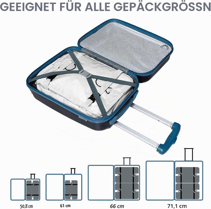 Koffer Organizer Hängende Verpackung Würfel Tragbare Schrank Regale Kompressive Reisegepäck Essentia
