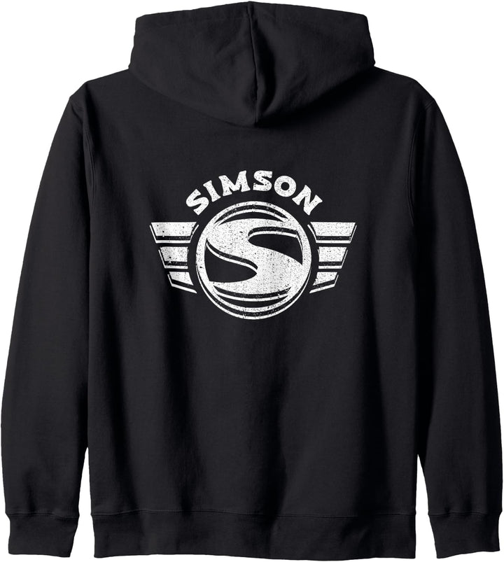 Suhl Simson S50 S51 Schwalbe Liebe Zweitaktmotor Fan Simme Kapuzenjacke